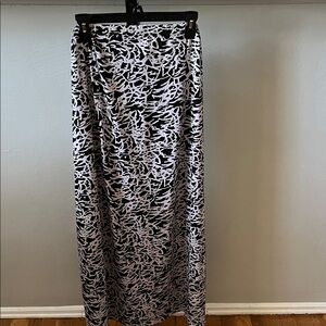 Easywear by Chico’s Black and White Patterned Skirt- 3